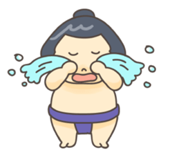 Sumo wrestler. sticker #1119558