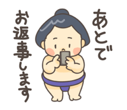 Sumo wrestler. sticker #1119562