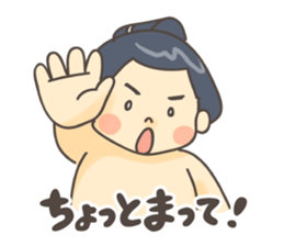 Sumo wrestler. sticker #1119563