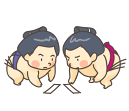 Sumo wrestler. sticker #1119566