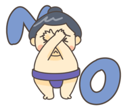 Sumo wrestler. sticker #1119573