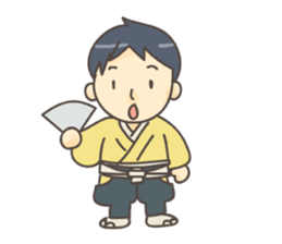 Sumo wrestler. sticker #1119585