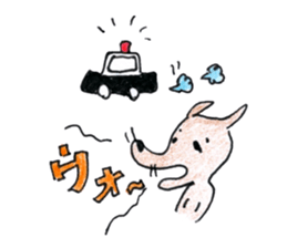 "Kota" and "Mame" Handwritten Stickers sticker #1120264