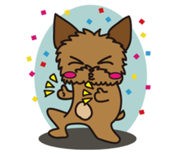 Takahashi Yorkshire Terrier sticker #1120713