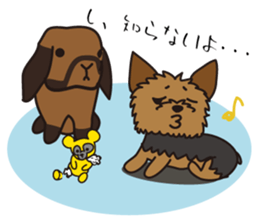Takahashi Yorkshire Terrier sticker #1120720