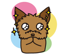 Takahashi Yorkshire Terrier sticker #1120733
