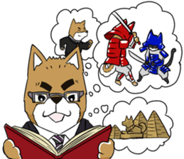 strengths days of the Inumura 's . sticker #1120771