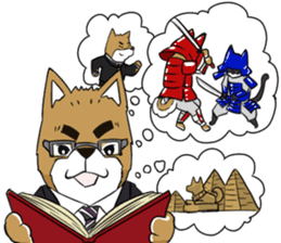 strengths days of the Inumura 's . sticker #1120771