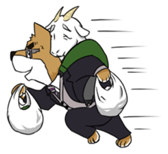 strengths days of the Inumura 's . sticker #1120783