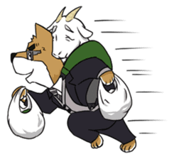 strengths days of the Inumura 's . sticker #1120783