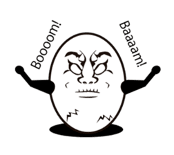 Humpty Dumpty Dad - English Ver- sticker #1120846