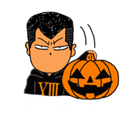 THIRTEEN JAPAN HALLOWEEN BAD BOY Sticker sticker #1120907