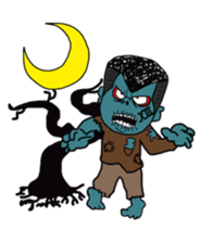 THIRTEEN JAPAN HALLOWEEN BAD BOY Sticker sticker #1120908