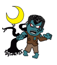 THIRTEEN JAPAN HALLOWEEN BAD BOY Sticker sticker #1120908