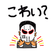 THIRTEEN JAPAN HALLOWEEN BAD BOY Sticker sticker #1120909