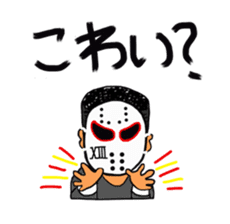 THIRTEEN JAPAN HALLOWEEN BAD BOY Sticker sticker #1120909