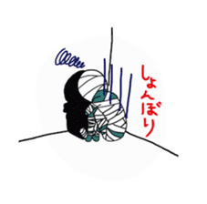 THIRTEEN JAPAN HALLOWEEN BAD BOY Sticker sticker #1120911