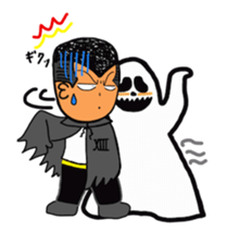 THIRTEEN JAPAN HALLOWEEN BAD BOY Sticker sticker #1120912