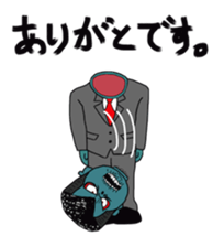 THIRTEEN JAPAN HALLOWEEN BAD BOY Sticker sticker #1120915