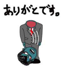 THIRTEEN JAPAN HALLOWEEN BAD BOY Sticker sticker #1120915