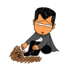 THIRTEEN JAPAN HALLOWEEN BAD BOY Sticker sticker #1120924
