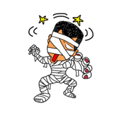 THIRTEEN JAPAN HALLOWEEN BAD BOY Sticker sticker #1120927