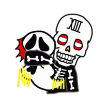 THIRTEEN JAPAN HALLOWEEN BAD BOY Sticker sticker #1120928