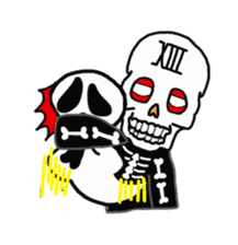 THIRTEEN JAPAN HALLOWEEN BAD BOY Sticker sticker #1120928