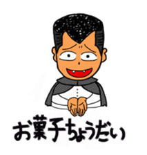 THIRTEEN JAPAN HALLOWEEN BAD BOY Sticker sticker #1120931