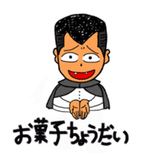 THIRTEEN JAPAN HALLOWEEN BAD BOY Sticker sticker #1120931