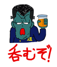 THIRTEEN JAPAN HALLOWEEN BAD BOY Sticker sticker #1120932
