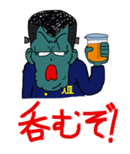 THIRTEEN JAPAN HALLOWEEN BAD BOY Sticker sticker #1120932