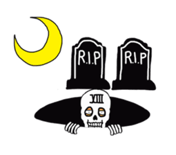 THIRTEEN JAPAN HALLOWEEN BAD BOY Sticker sticker #1120935