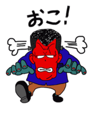 THIRTEEN JAPAN HALLOWEEN BAD BOY Sticker sticker #1120939