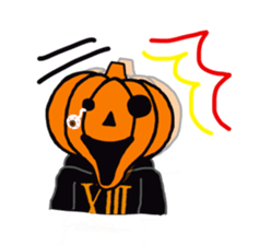 THIRTEEN JAPAN HALLOWEEN BAD BOY Sticker sticker #1120944