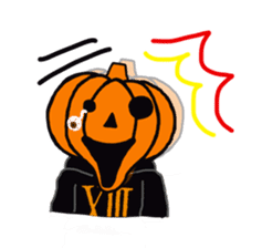 THIRTEEN JAPAN HALLOWEEN BAD BOY Sticker sticker #1120944