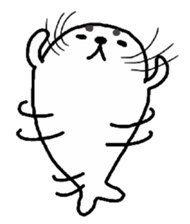 Cute Seal sticker sticker #1120990