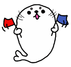 Cute Seal sticker sticker #1120992