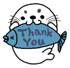 Cute Seal sticker sticker #1120998