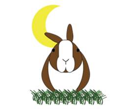 Habits of Rabbits sticker #1121068