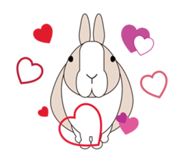 Habits of Rabbits sticker #1121069