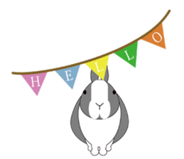 Habits of Rabbits sticker #1121072