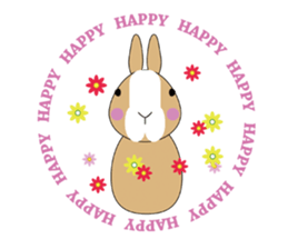 Habits of Rabbits sticker #1121073