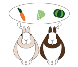 Habits of Rabbits sticker #1121082