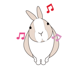 Habits of Rabbits sticker #1121084