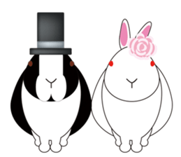 Habits of Rabbits sticker #1121085