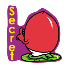 Momoyan of peach 1 sticker #1121247