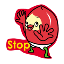 Momoyan of peach 1 sticker #1121249