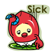 Momoyan of peach 1 sticker #1121256