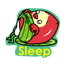 Momoyan of peach 1 sticker #1121259